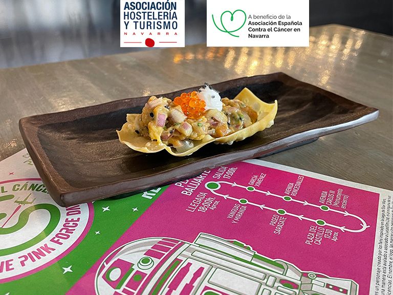 fotografia del interior del bar Akari Gastroteka de pamplona