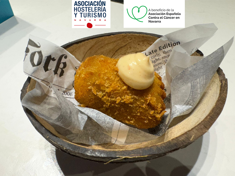 fotografia de la fachada del Bar Baserriberri de Pamplona